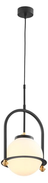 Jupiter 1912 - Lampadario a cavo ROSSO 1xE27/15W/230V nero