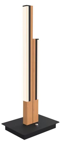 Wofi 8031-206 - Lampada da tavolo LED PALERMO LED/10,5W/230V in legno di Hevea