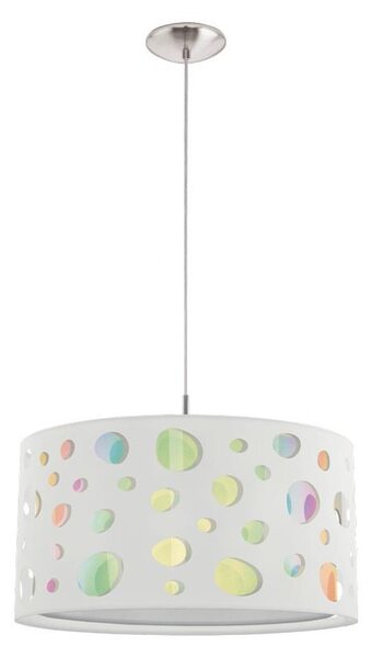 Eglo 202528 - Lampada a sospensione per bambini MONEDA 1xE27/60W/230V