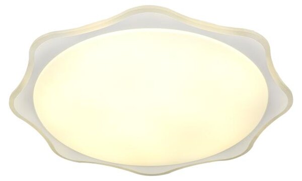 Plafoniera LED 8022 Ø 55 cm H 11 cm 36 W Colore della luce/luminosità regolabile A+