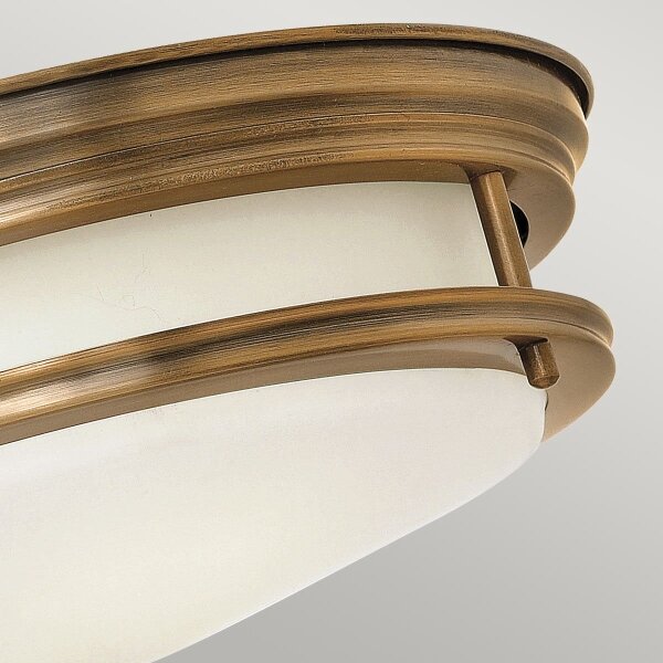Quintiesse QN-HADRIAN-FS-BR-OPAL Applique da esterno HADRIAN 2xE27/40W/230V IP44 bronzo