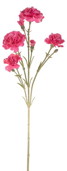 Set 8 Fiori Artificiali di Garofanello Altezza 62 cm Rosa