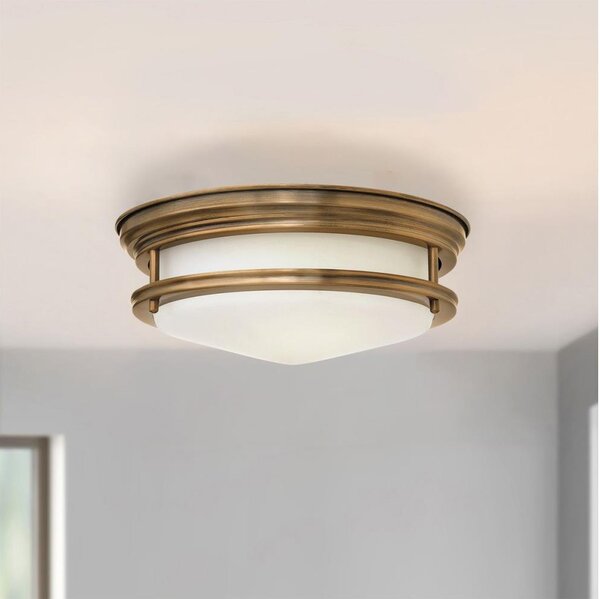 Quintiesse QN-HADRIAN-FS-BR-OPAL Applique da esterno HADRIAN 2xE27/40W/230V IP44 bronzo