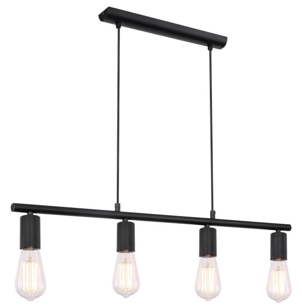 Globo 54008-4H - Lampadario a sospensione con filo MARTHA 4xE27/60W/230V