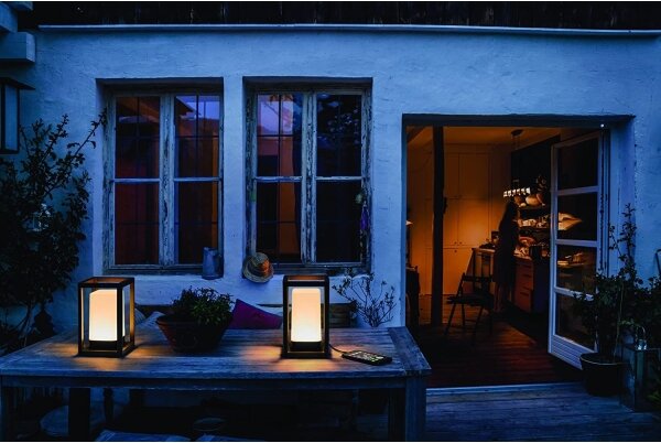 Ledvance - Lampada da esterno LED RGBW dimmerabile con power bank LED/5W/230V Wi-Fi
