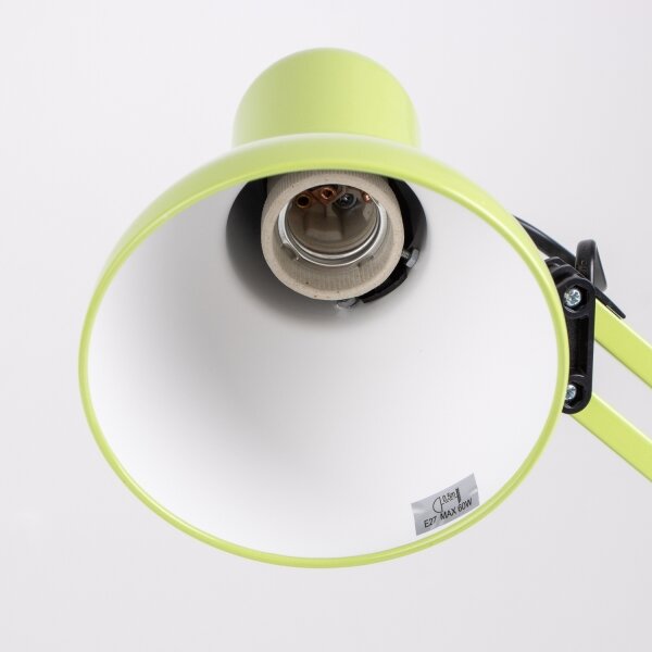 Brilagi - Lampada da tavolo ROMERO 1xE27/60W/230V verde