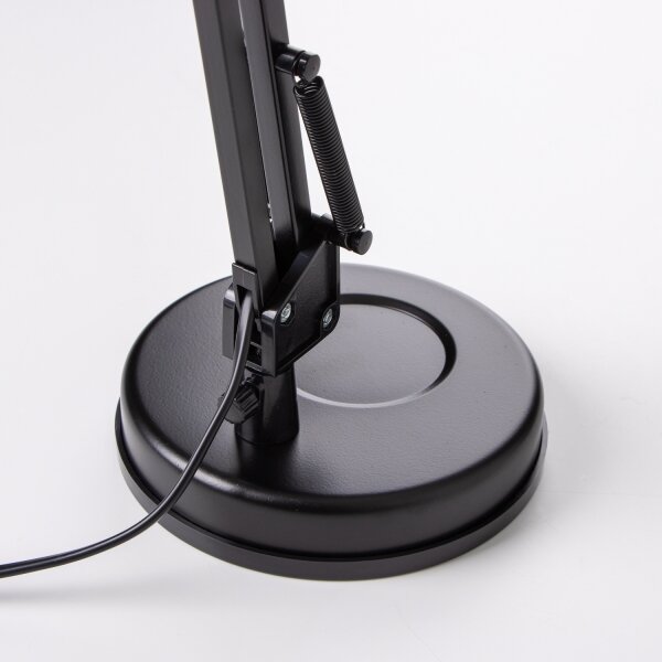 Brilagi - Lampada da tavolo ROMERO 1xE27/60W/230V nera