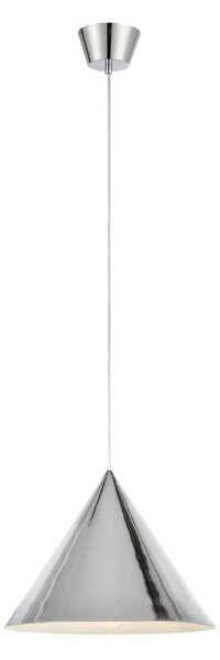 Markslöjd 109163 - Lampadario a sospensione con cavo TIP 1xE27/60W/230V diam. 37,5 cm cromo lucido