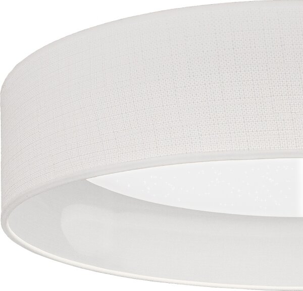 Brilagi - Plafoniera LED dimmerabile VEL. SM. ST. 36W/230V 3000-6000K pr. 55 cm bianco WT + telecomando