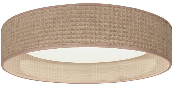 Brilagi - Lampada LED dimmerabile, grande, SMD, 36W/230V 3000-6000K diam. 55 cm beige WT + telecomando