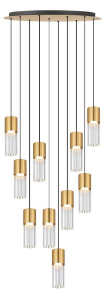 Zuma Line 003064-034738 - Lampadario LED su cavo IGGLY LED/50W/230V dorato