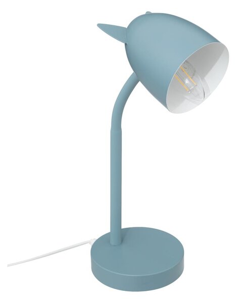 Atmosphera - Lampada da scrivania per bambini OREILLES 1xE14/40W/230V blu