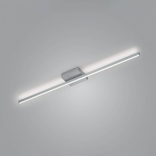 Knapstein Plafoniera LED Nuri up/down 1 luce nichel
