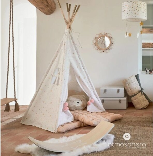 Atmosphera - Lampadario per bambini a cavo STARS 1xE27/40W/230V