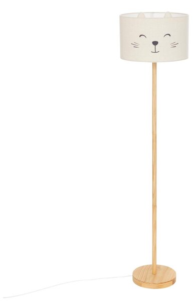 Atmosphera - Lampada da terra per bambini FÉLIX 1xE27/40W/230V gatto