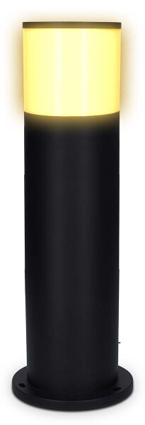 Nedis ZBLOP10RGBW - Lampada da esterno LED RGBW dimmerabile LED/10W/230V IP65 Wi-Fi Tuya nera