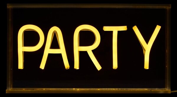 Atmosphera - Decorazione da tavolo LED a neon PARTY LED/5V