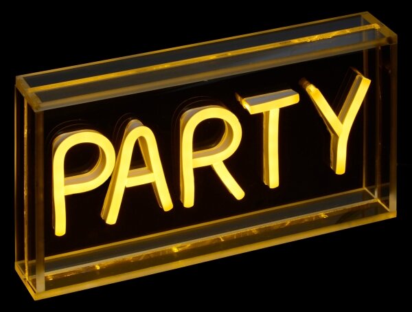 Atmosphera - Decorazione da tavolo LED a neon PARTY LED/5V