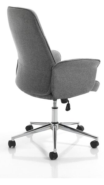 Sedia da ufficio grigia, altezza 110 cm Dony - Tomasucci