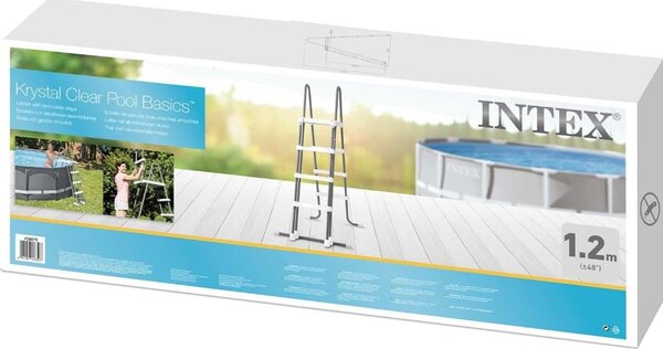 Scaletta Intex per piscine fuori terra 122 cm