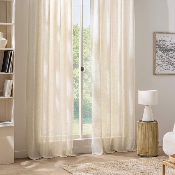 Tenda color crema 140x280 cm Sanya – douceur d'intérieur