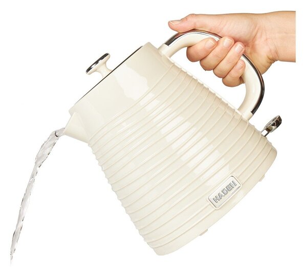Bollitore color crema in plastica 1,7 l Devon – Haden