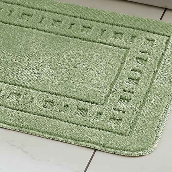 Set di tappetini per il bagno verde chiaro 2 pz per WC 50x80 cm Armoni – Catherine Lansfield