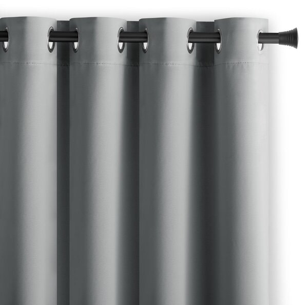 Tenda parzialmente oscurante grigia 140x245 cm Kierra – Restilo
