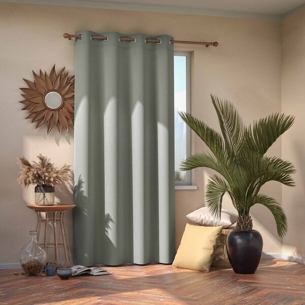 Tenda parzialmente oscurante grigia 140x245 cm Kierra – Restilo