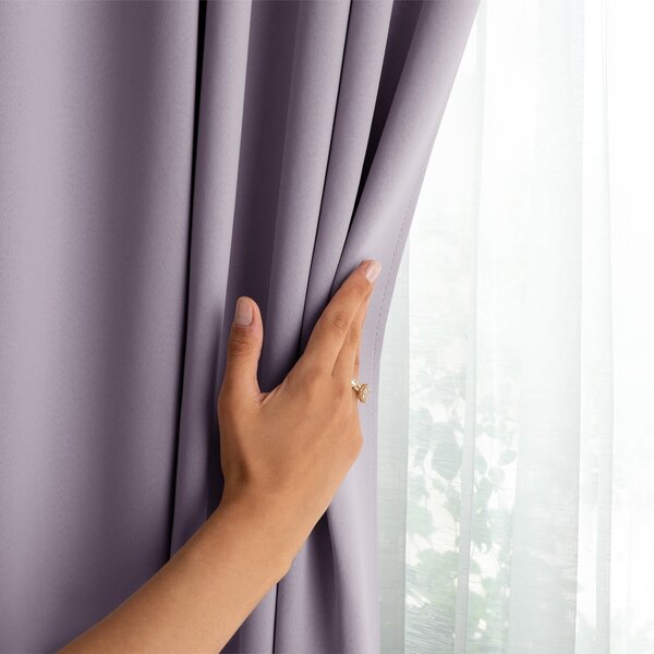 Tenda parzialmente oscurante rosa polveroso 140x245 cm Kierra – Restilo