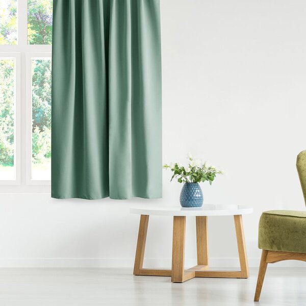 Tenda parzialmente oscurante color menta 140x175 cm Kierra – Restilo