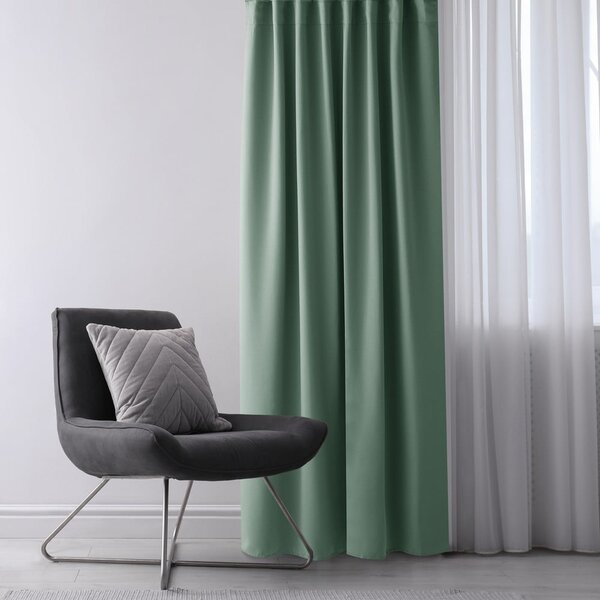 Tenda parzialmente oscurante color menta 140x175 cm Kierra – Restilo