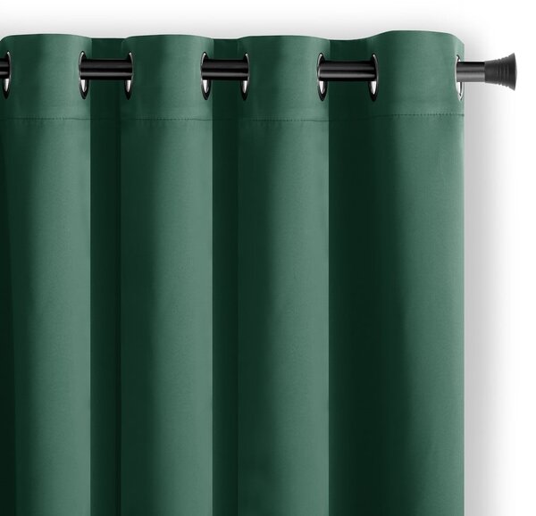 Tenda parzialmente oscurante verde scuro 140x270 cm Kierra – Restilo