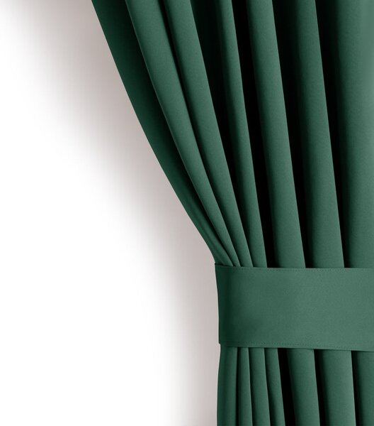 Tenda parzialmente oscurante verde scuro 140x175 cm Kierra – Restilo