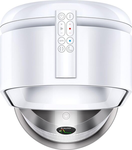 Dyson Purificatore d'Aria Termoventilatore Filtro HEPA H13 per Stanze fino a 27 m con Tecnologia Air Multiplier e Display LCD colore Bianco - 5448