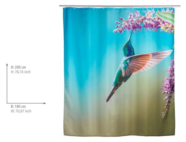 Tenda per doccia 180x200 cm Managua – Wenko