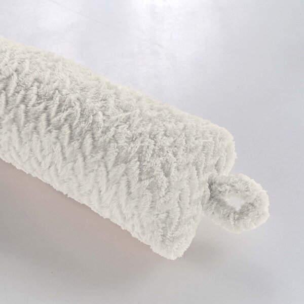 Paraspifferi per porta color crema 10x80 cm Flanela – douceur d'intérieur