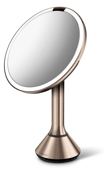 Specchio per make-up con illuminazione/con ingrandimento (5x) ø 20 cm Sensor – simplehuman