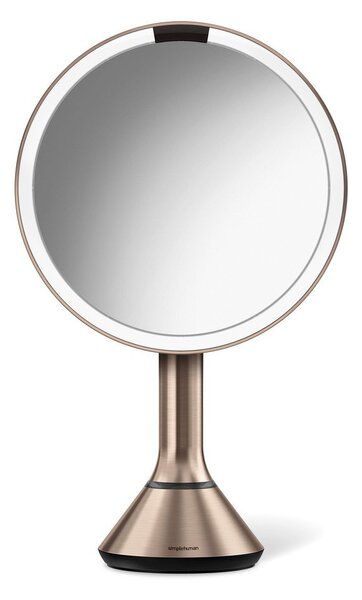 Specchio per make-up con illuminazione/con ingrandimento (5x) ø 20 cm Sensor – simplehuman