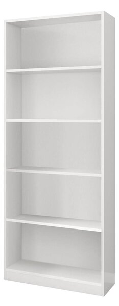 Libreria moderna bianca 80x201h cm - Abla