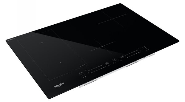 Whirlpool Piano Cottura Induzione 4 Fuochi Larghezza 77 cm in Vetroceramica colore Nero - WL S6277 CPNE