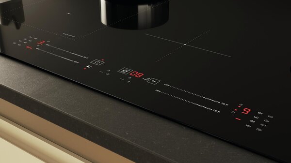 Whirlpool Piano Cottura Induzione 4 Fuochi Larghezza 77 cm in Vetroceramica colore Nero - WL S6277 CPNE