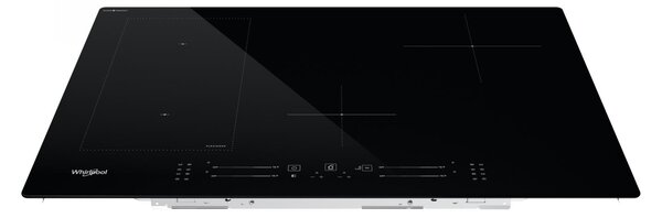 Whirlpool Piano Cottura Induzione 4 Fuochi Larghezza 77 cm in Vetroceramica colore Nero - WL S6277 CPNE