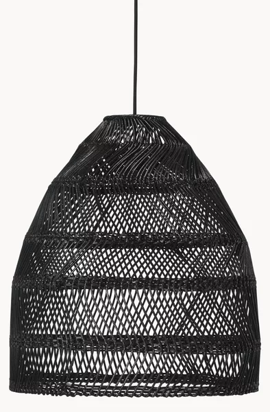 Lampada a sospensione da esterno in rattan Maja, varie misure
