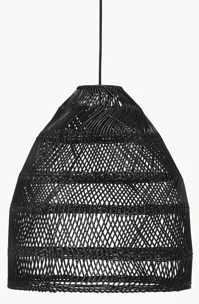 Lampada a sospensione da esterno in rattan Maja, varie misure