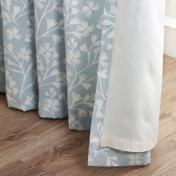 Tende in set blu 2 pz 168x137 cm Brooke Floral – Catherine Lansfield
