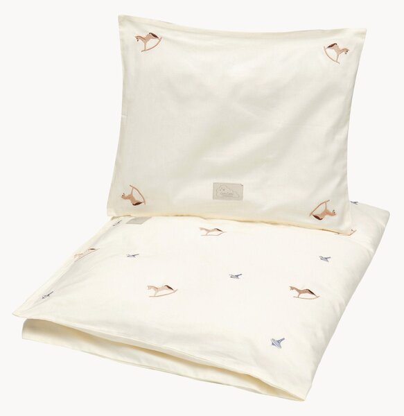 Set di biancheria da letto per bambini in cotone satinato Vintage Toys