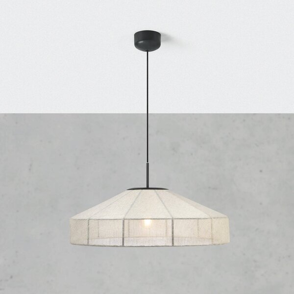Markslöjd Lampada a sospensione Alia, dimmerabile, Crema / Ambra, Soggiorno / Sala da pranzo, Tessuto / Stoffa / Seta, Lampada a sospensione