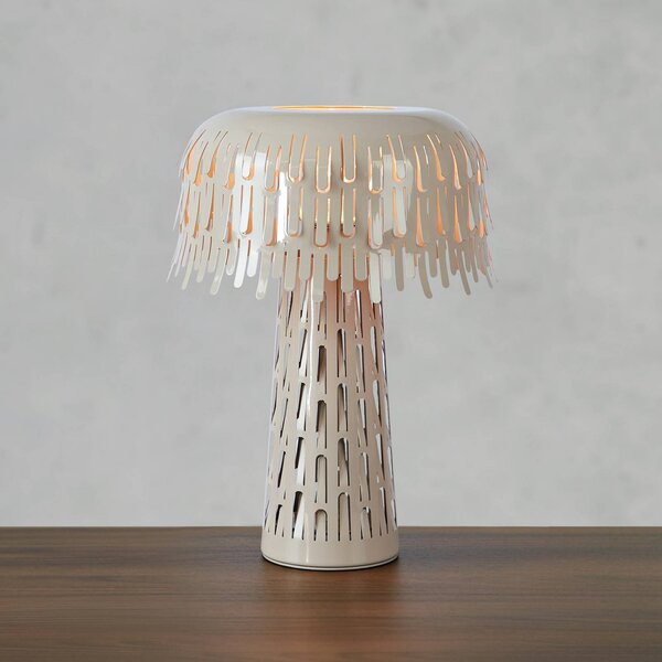 Markslöjd Lampada da tavolo Verbera, Alluminio / Grigio / Zincato, Soggiorno / Sala da pranzo, Metallo, Vintage, Lampada da tavolo