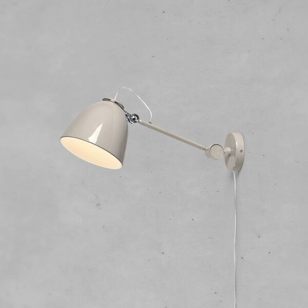 Markslöjd Applique da parete Tilt, Alluminio / Grigio / Zincato, Soggiorno / Sala da pranzo, Metallo, Scandinavo, Applique